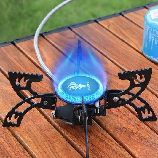 3800W Foldable Camping Stove – High-Power Stable Burner for Outdoor Cooking | Campvella