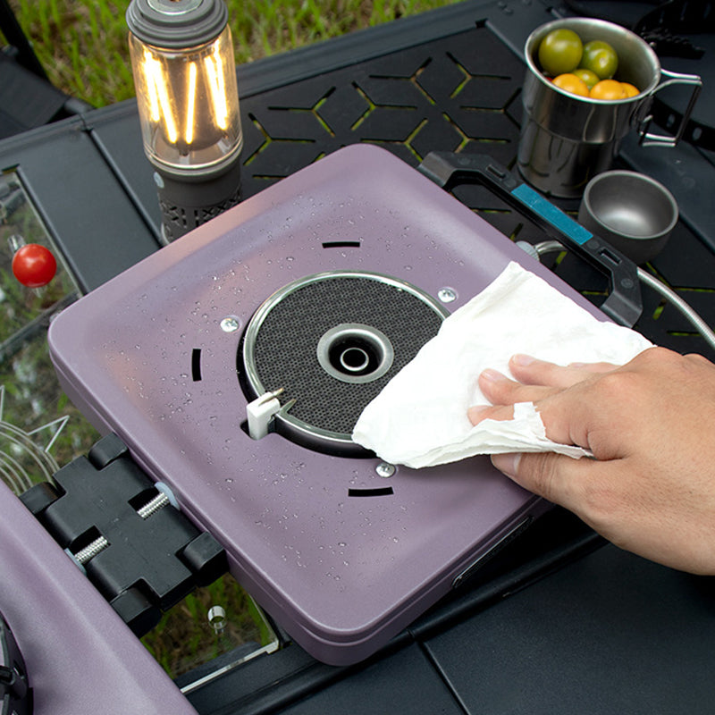 Split-Type Dual-Burner Portable Camping Gas Stove