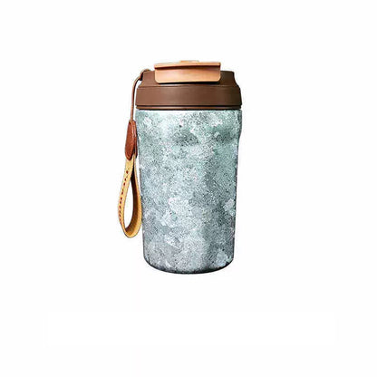 Titanium Ice-Texture Coffee Cup