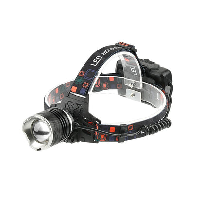 Hands-Free High-Lumen LED Rechargeable Headlamp