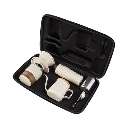 Portable 6-Piece Hand Brew Coffee Set with EVA Case