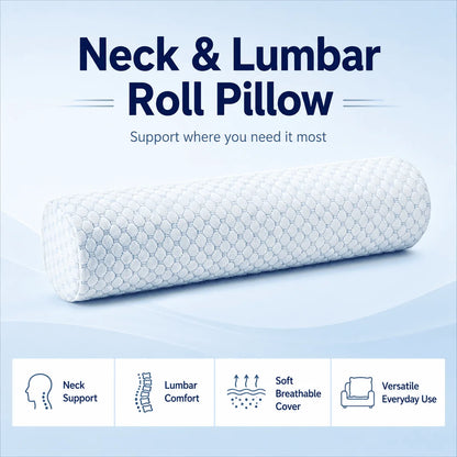 Neck&Lumbar Roll Pillow