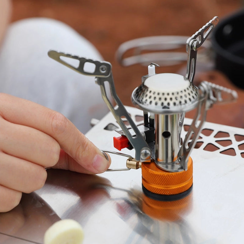 Outdoor Camping Cookware & Stove Kit