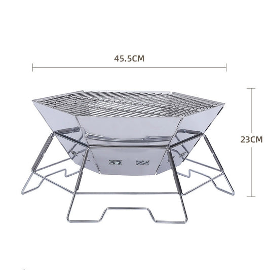 Hexagonal Folding Fire Pit