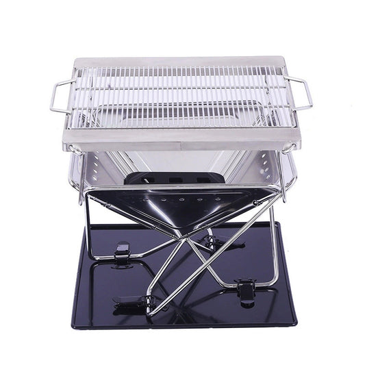 Wide-Edge Large Folding Grill