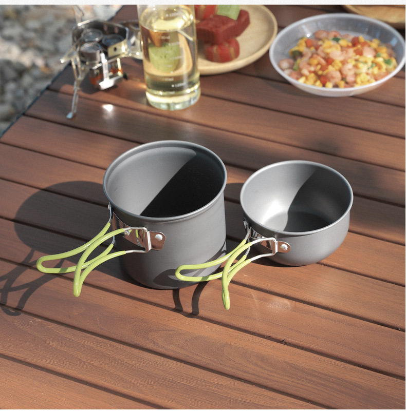 Portable Camping Cutlery Set – Stainless Steel Fork Spoon Knife with Carry Pouch | Campvella