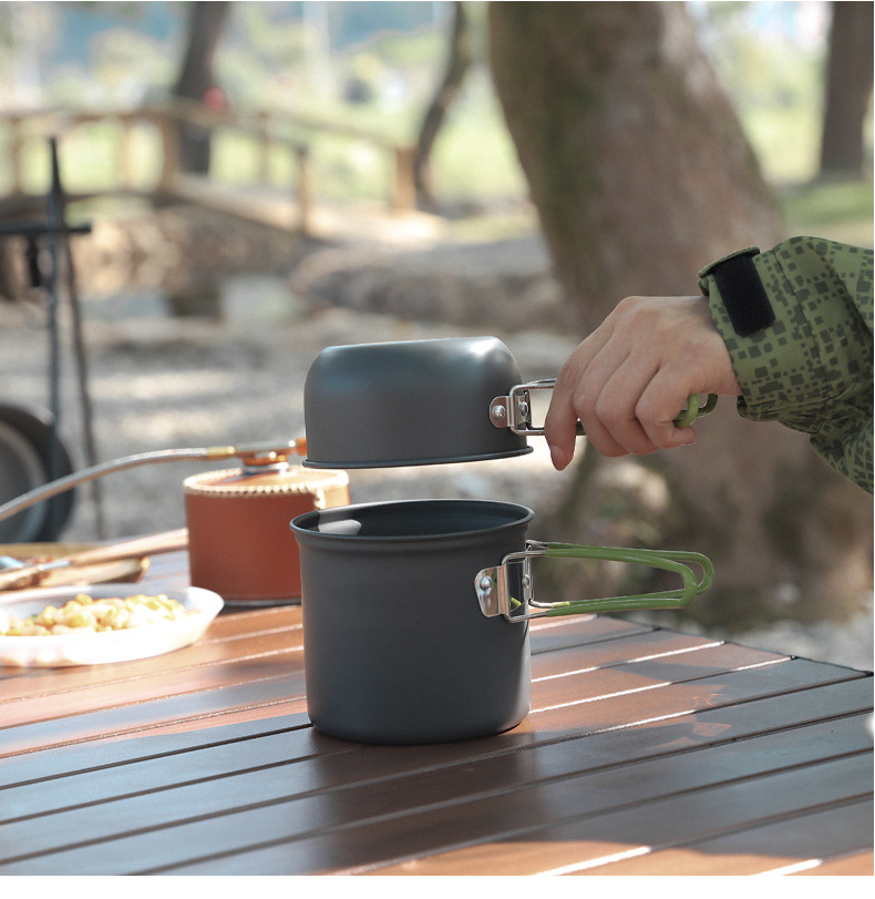 Portable Camping Cutlery Set – Stainless Steel Fork Spoon Knife with Carry Pouch | Campvella