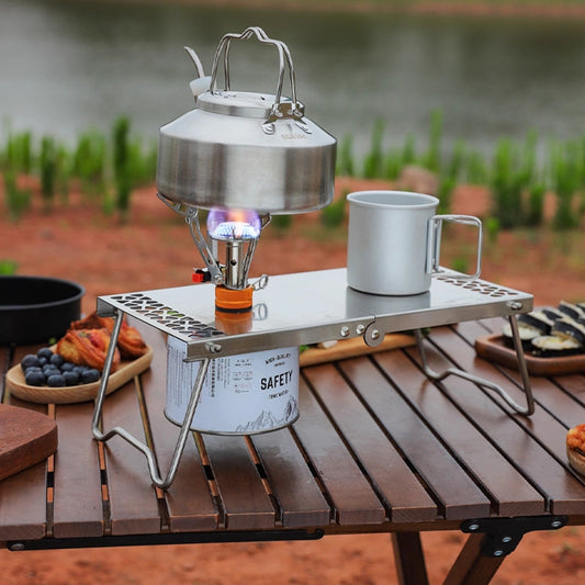 2400W Foldable Mini Stove Head – 117g Portable Hiking & Camping Burner | Campvella