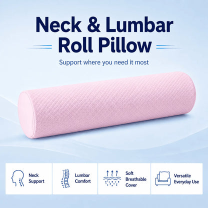 Neck&Lumbar Roll Pillow