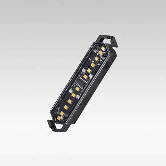 8-Piece Camping Rope Light Set with Buckles, Type-C Rechargeable, Stepless Dimming | Traverseon