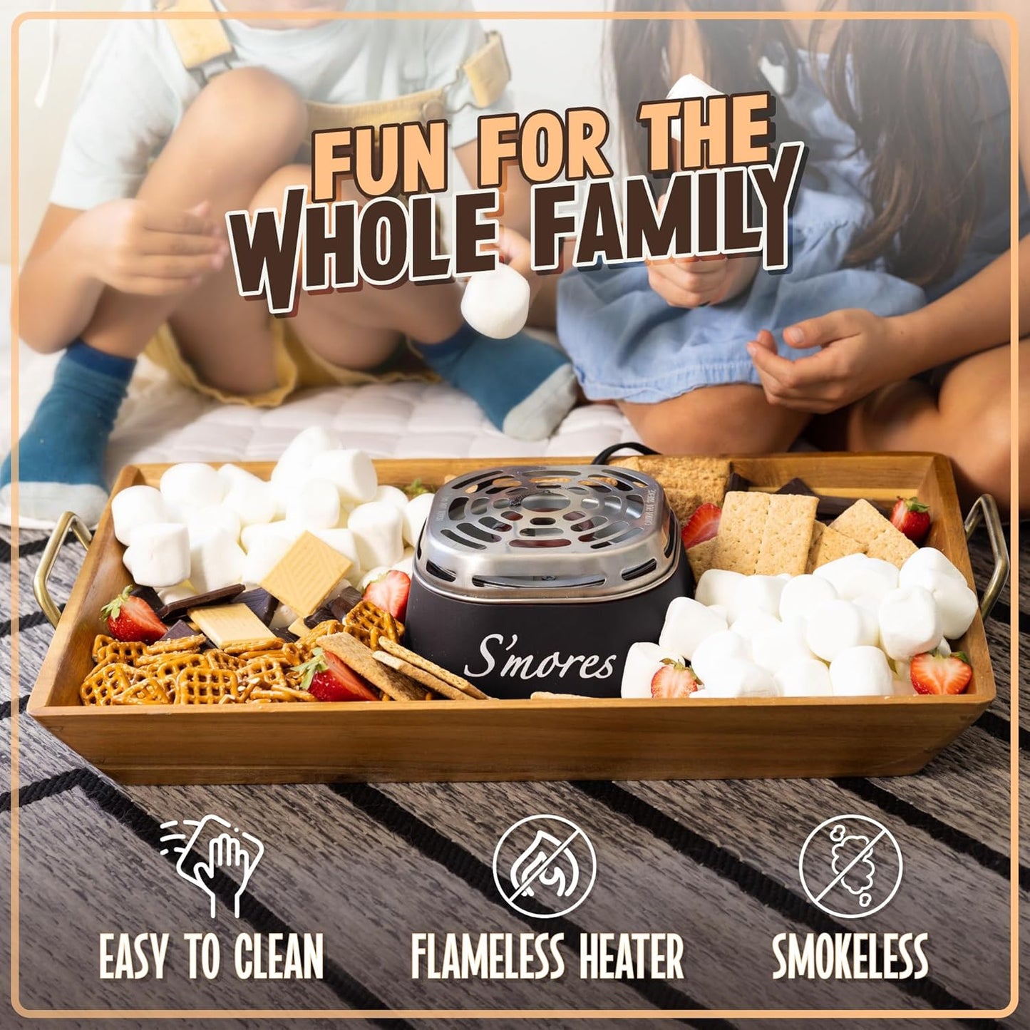 S'mores & Chocolate Night Kit - Turn Any Evening into a Cozy Family Moment | Campvella