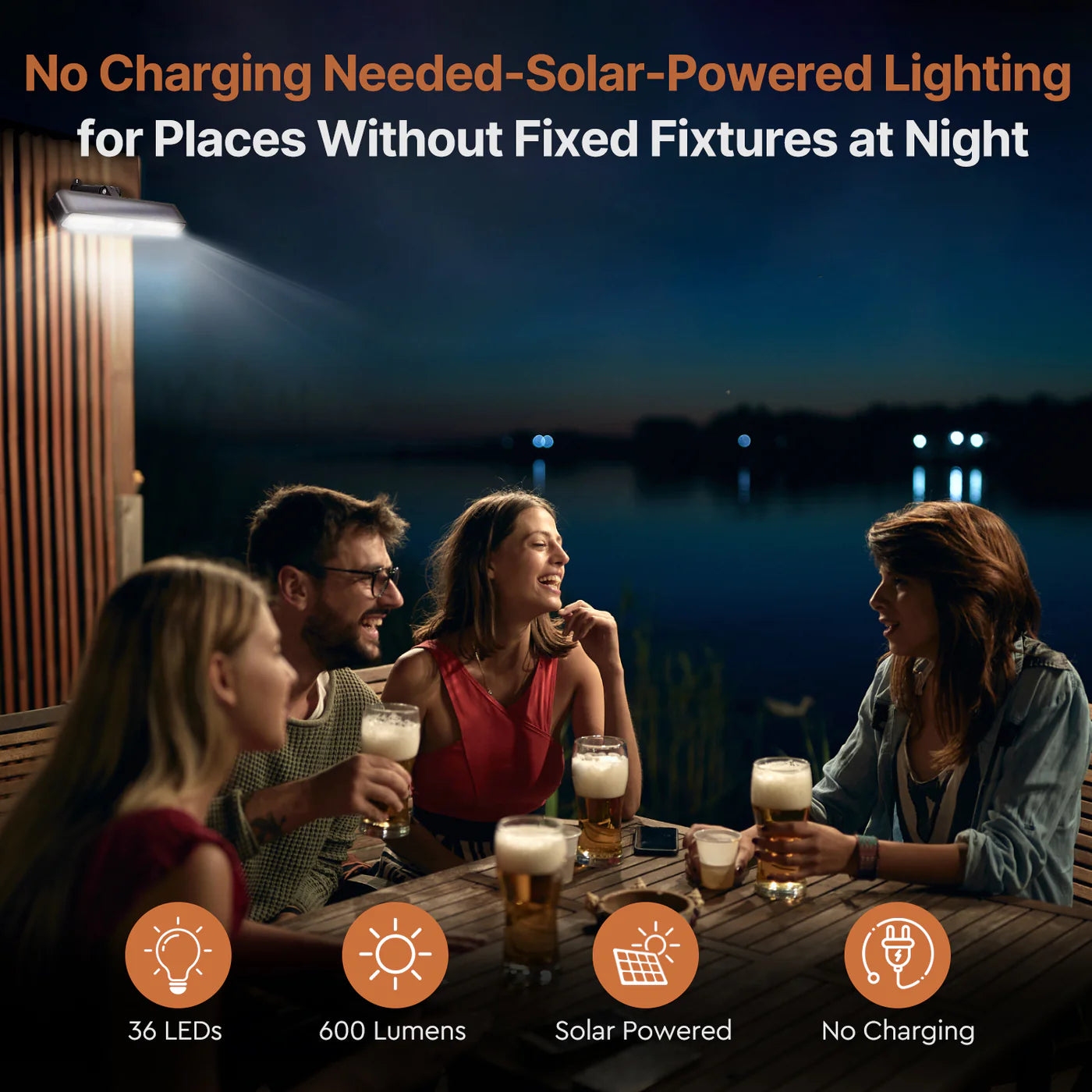 TrailLite Solar Clip Light