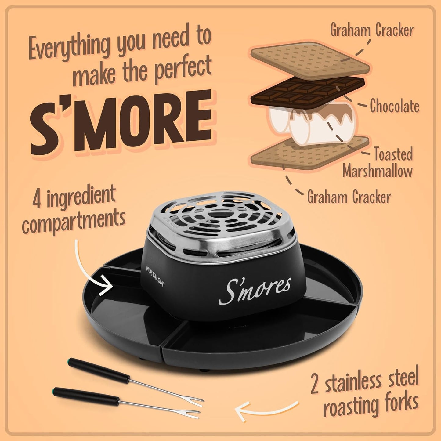 S'mores & Chocolate Night Kit - Turn Any Evening into a Cozy Family Moment | Campvella