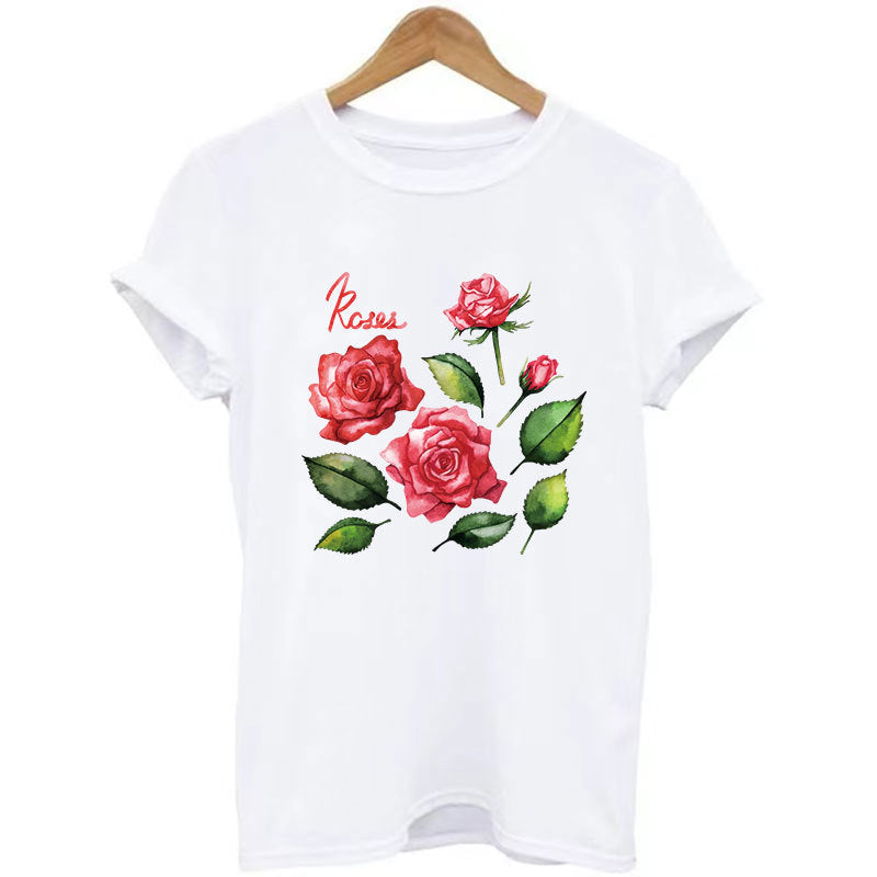 Floral Heat Transfer Design Set (9 Designs)