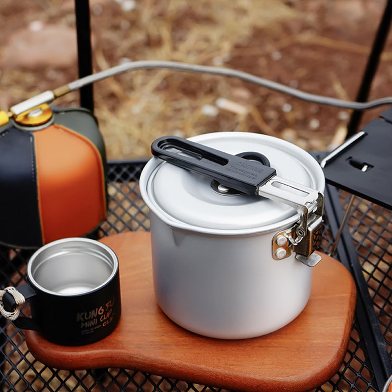 Outdoor Camping Cookware & Stove Kit