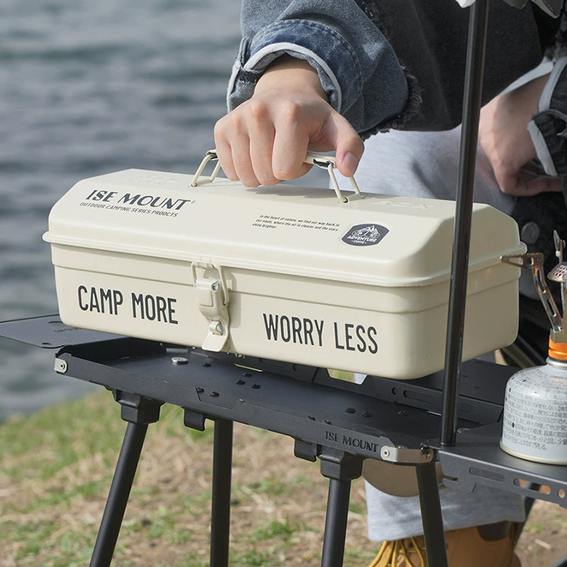 Outdoor Storage Kit with Lamp Stand