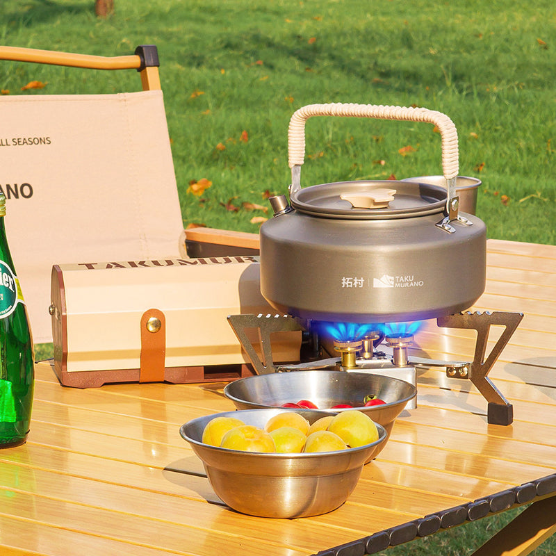 Portable Triple Flame Camping Stove