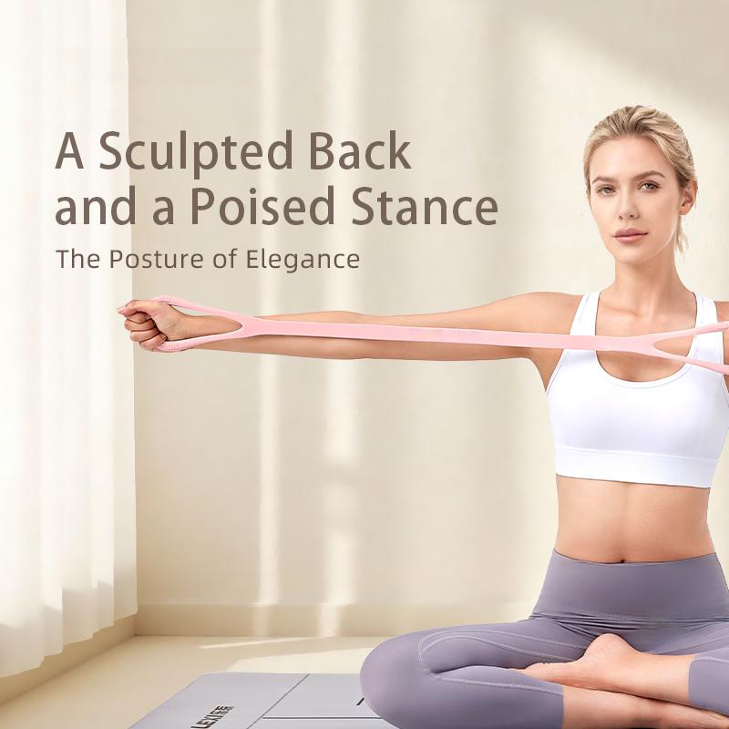 Figure 8 Resistance Bands – Silicone Exercise Bands for Women