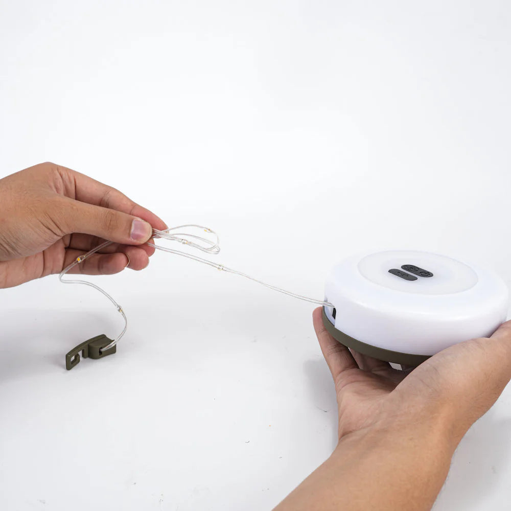 Traverseon Retractable Camping String Light