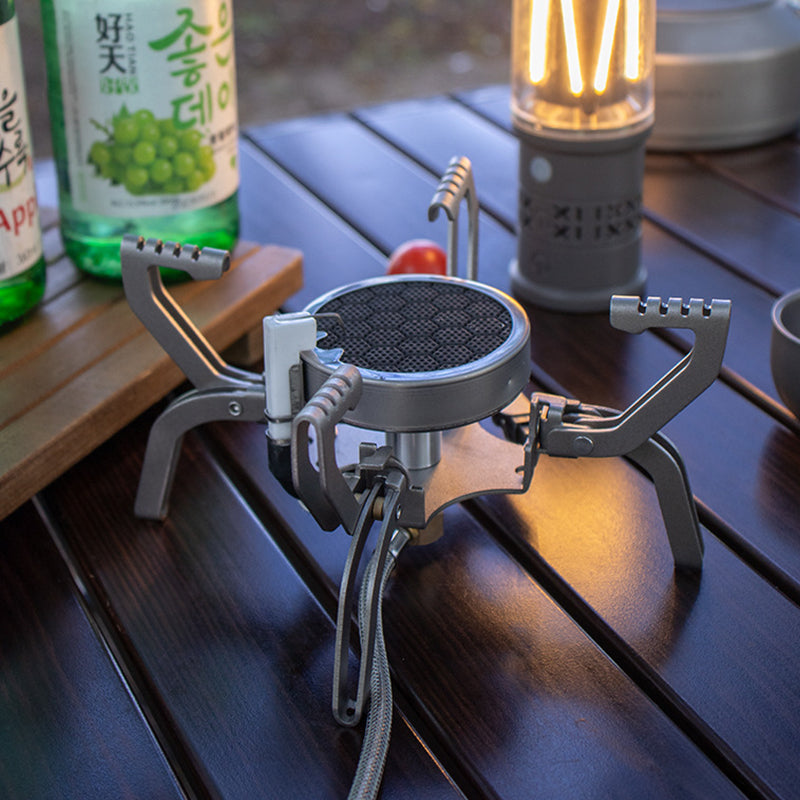 3800W High-Power Camping Stove – Stable Pressure Remote Gas Burner for Hiking & Camping | Campvella