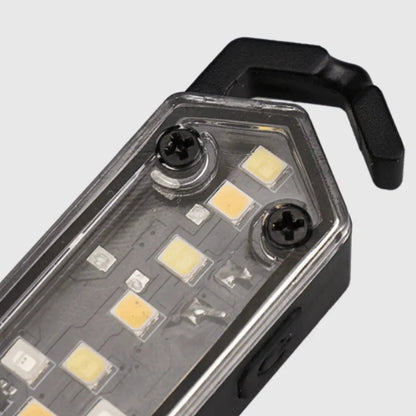 8-Piece Camping Rope Light Set with Buckles, Type-C Rechargeable, Stepless Dimming | Traverseon