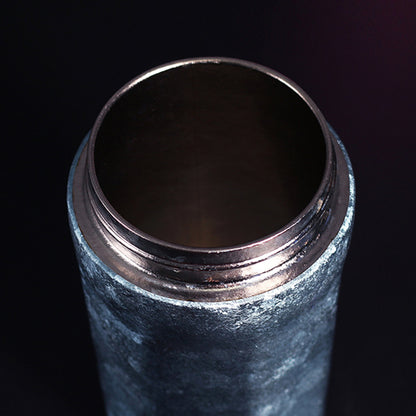 Titanium Ice-Texture Coffee Cup