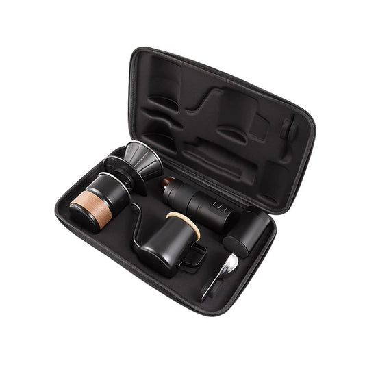 Portable 6-Piece Hand Brew Coffee Set with EVA Case