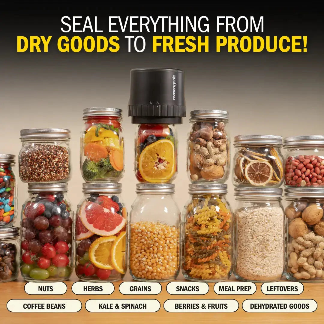 Mason Genie® Vacuum Sealer Kit
