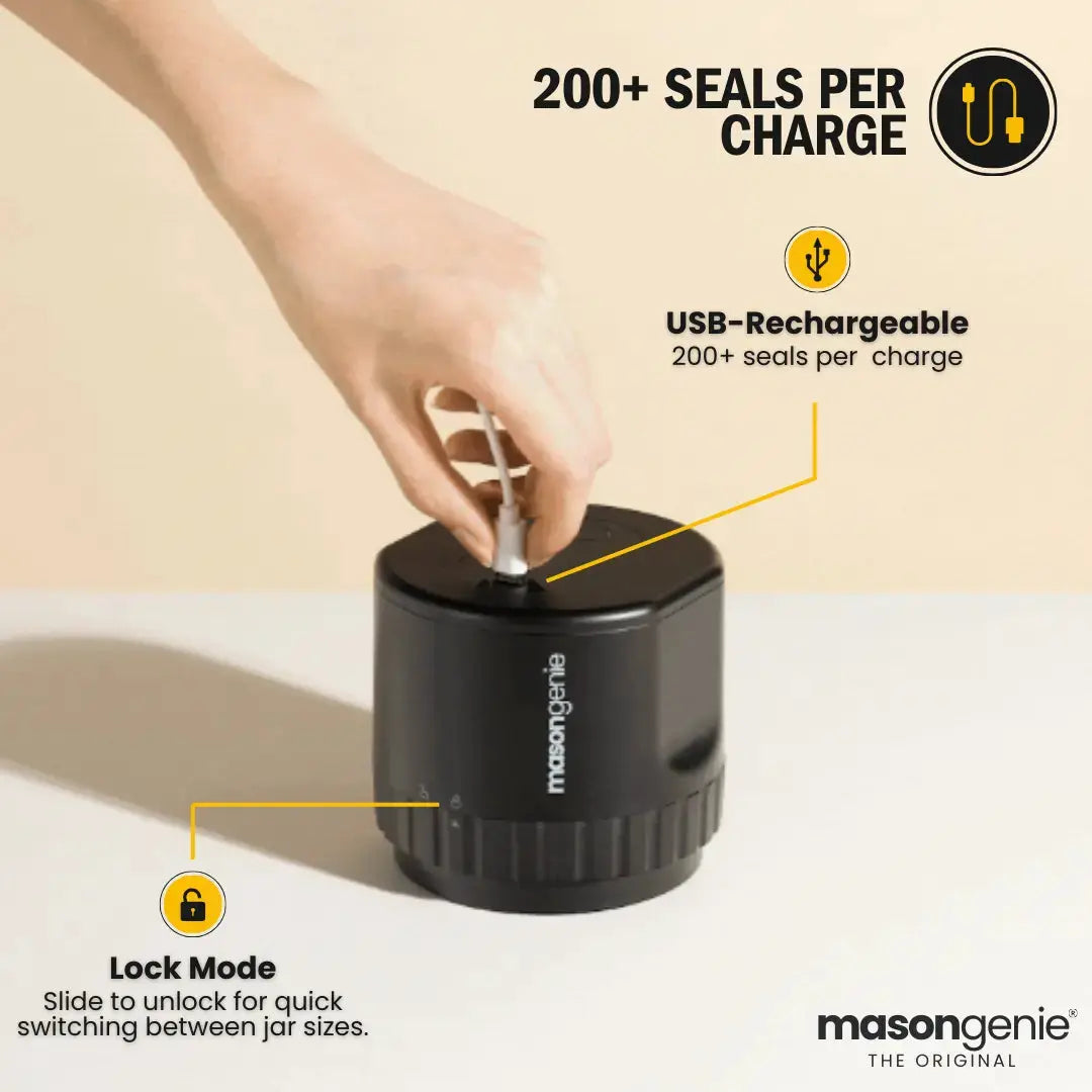 Mason Genie® Vacuum Sealer Kit