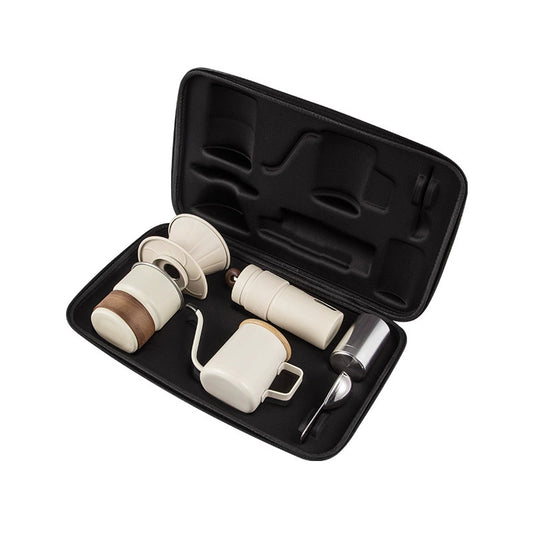Portable 6-Piece Hand Brew Coffee Set with EVA Case